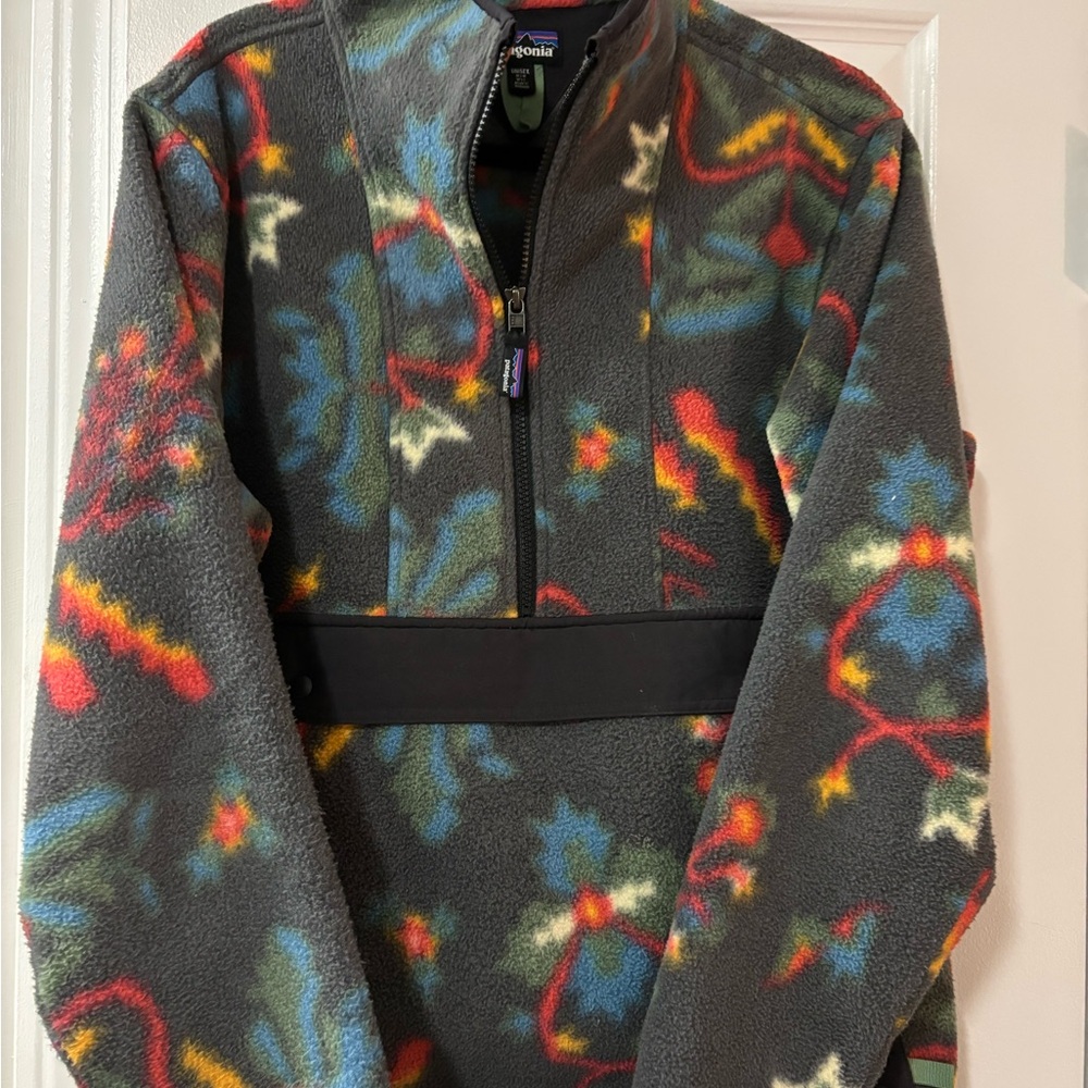Patagonia Colorful Patterned Zip-Up Sweater - Picture 2 of 4